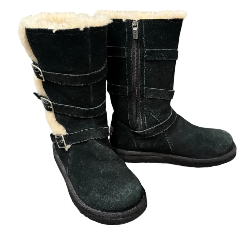 UGG Maddie Girl’s Boots Black Size 6